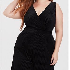 Torrid Velvet Jumpsuit